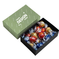 Custom Logo Lindt Moments: 18-Piece Lindor Truffle Gift Set – Luxury Packaging