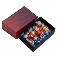 Custom Logo Lindt Moments: 18-Piece Lindor Truffle Gift Set – Luxury Packaging