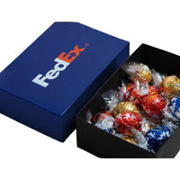 Custom Logo Lindt Moments: 18-Piece Lindor Truffle Gift Set – Luxury Packaging