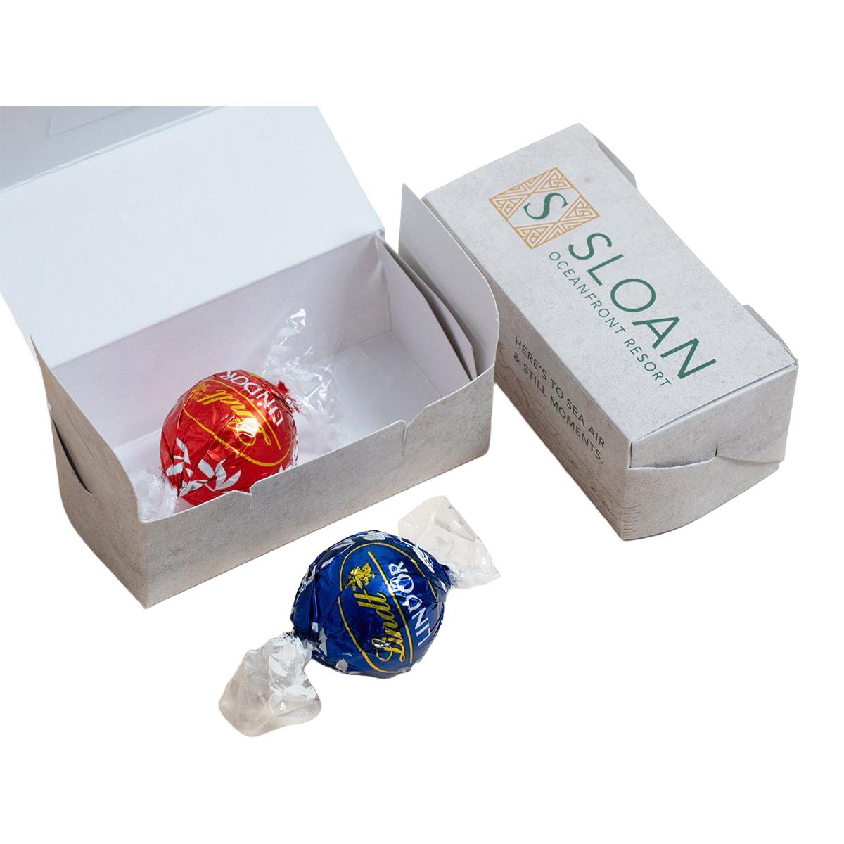 Custom Logo Lindt Moments: 2-Piece Lindor Truffle Gift Set