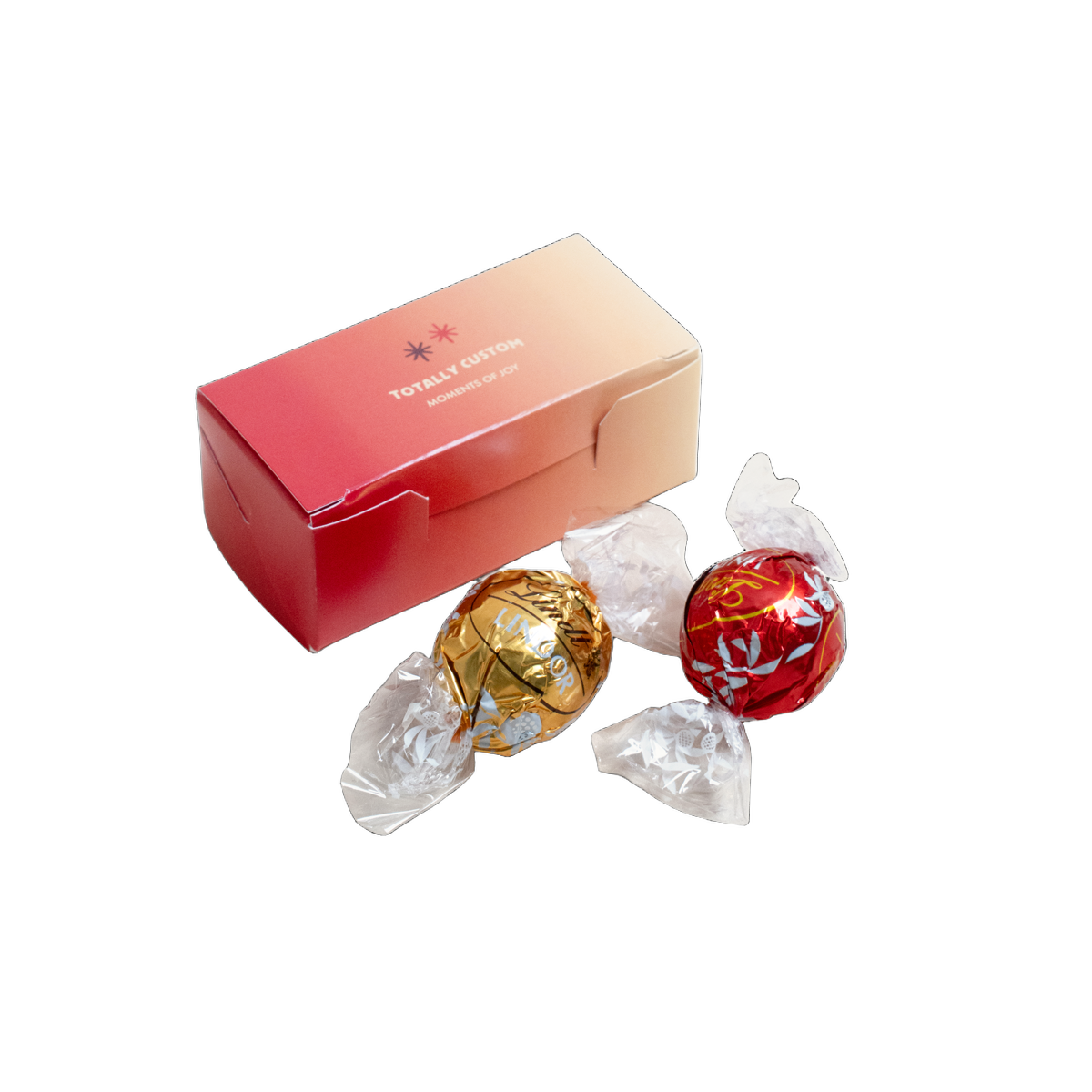 Custom Logo Lindt Moments: 2-Piece Lindor Truffle Gift Set