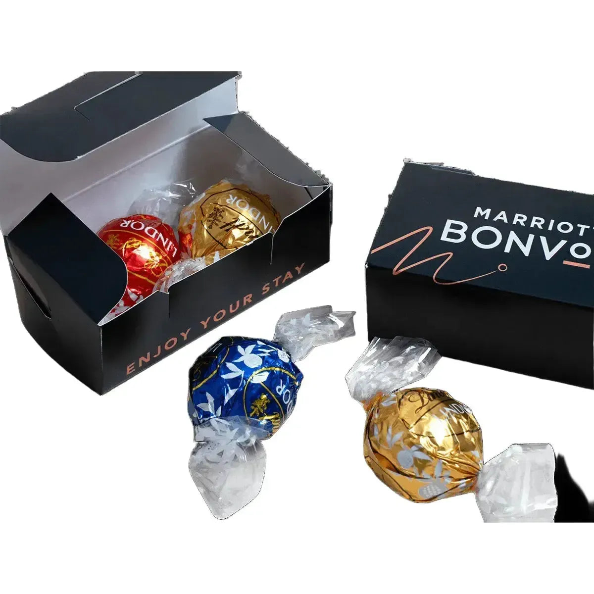 Custom Logo Lindt Moments: 2-Piece Lindor Truffle Gift Set