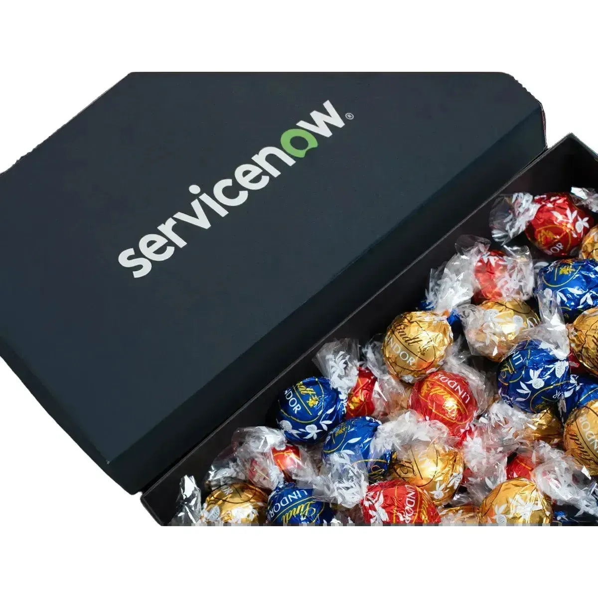 Custom Logo Lindt Moments: 36-Piece Lindor Truffle Gift Set – Luxury Packaging