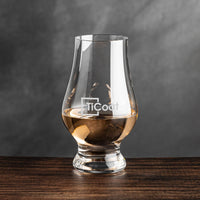 Custom Logo Lismore Whiskey Taster - Deep Etch