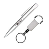 Custom Logo London Pen/Keyring Gift Set