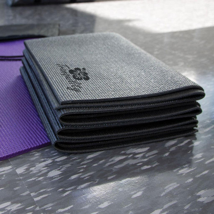 Custom Logo Lotus Bound Folding Yoga Mat