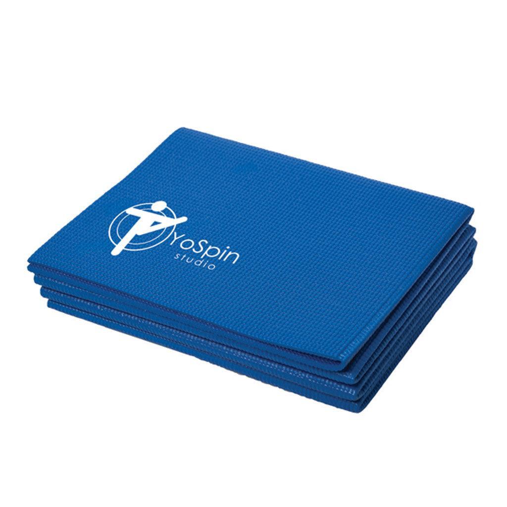 Custom Logo Lotus Bound Folding Yoga Mat