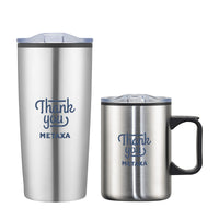 Custom Logo Lou Asador Mug & Tumbler Gift Set