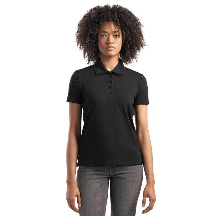 Custom Logo Made in Canada Bamboo Stretch Polo Ladies