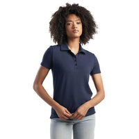 Custom Logo Made in Canada Bamboo Stretch Polo Ladies