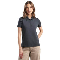 Custom Logo Made in Canada Bamboo Stretch Polo Ladies