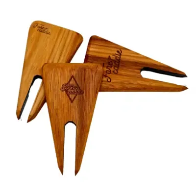 Custom Logo Made in Canada Wooden Divot Tools