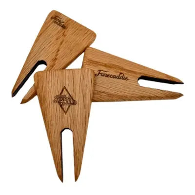 Custom Logo Made in Canada Wooden Divot Tools