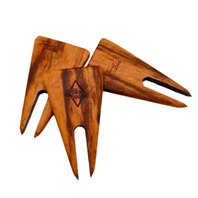 Custom Logo Made in Canada Wooden Divot Tools