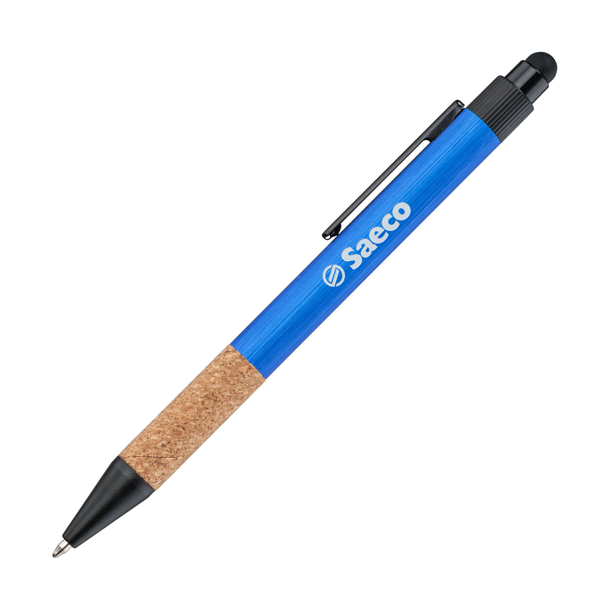 Custom Logo Manuel Recycled Aluminum Pen