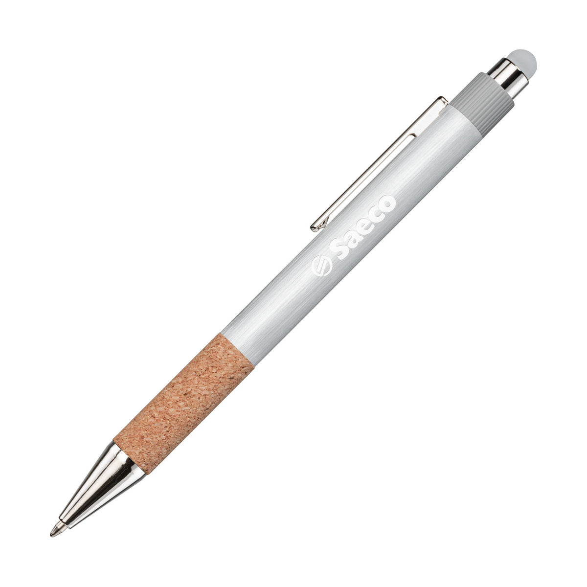 Custom Logo Manuel Recycled Aluminum Pen