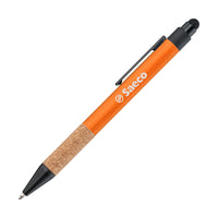 Custom Logo Manuel Recycled Aluminum Pen