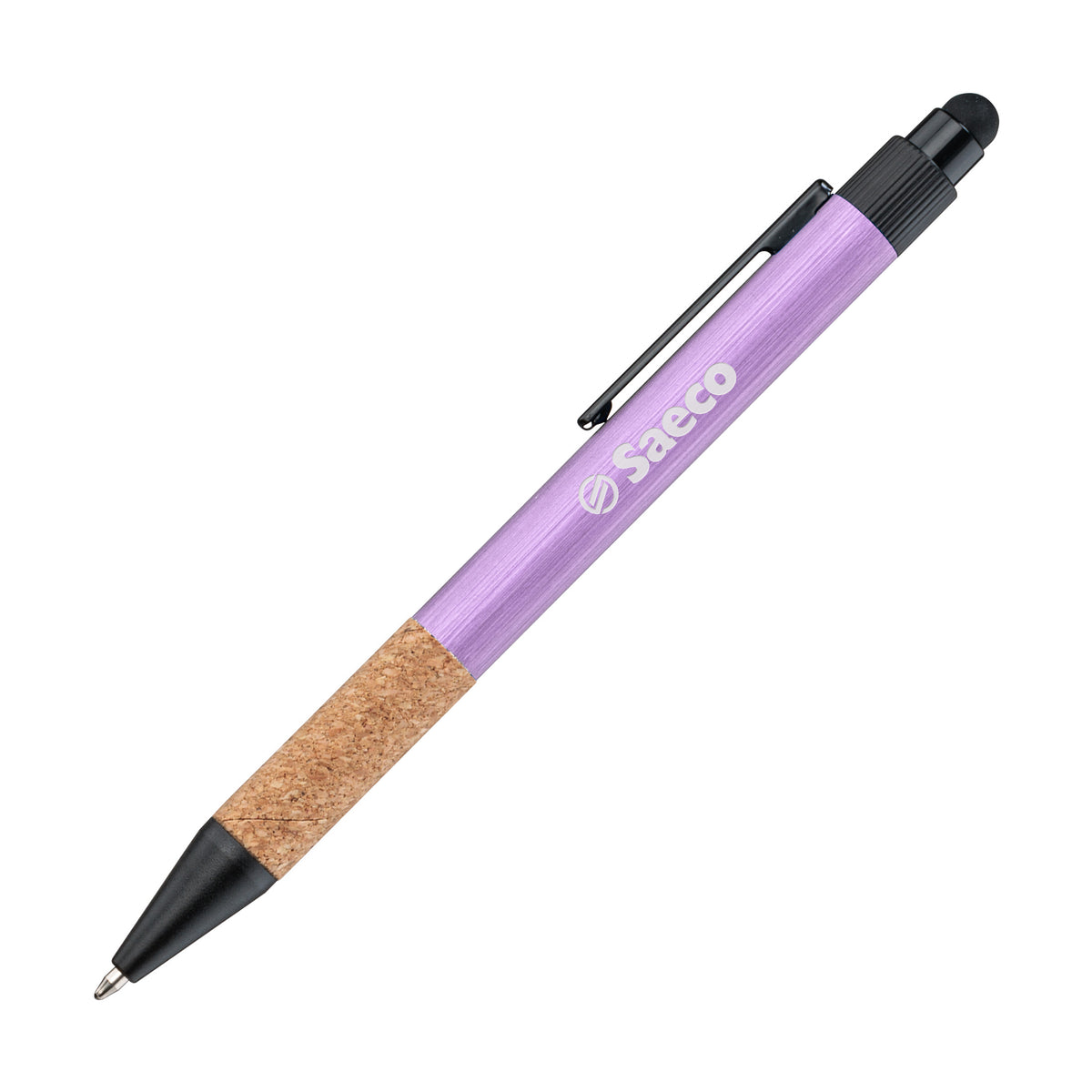 Custom Logo Manuel Recycled Aluminum Pen