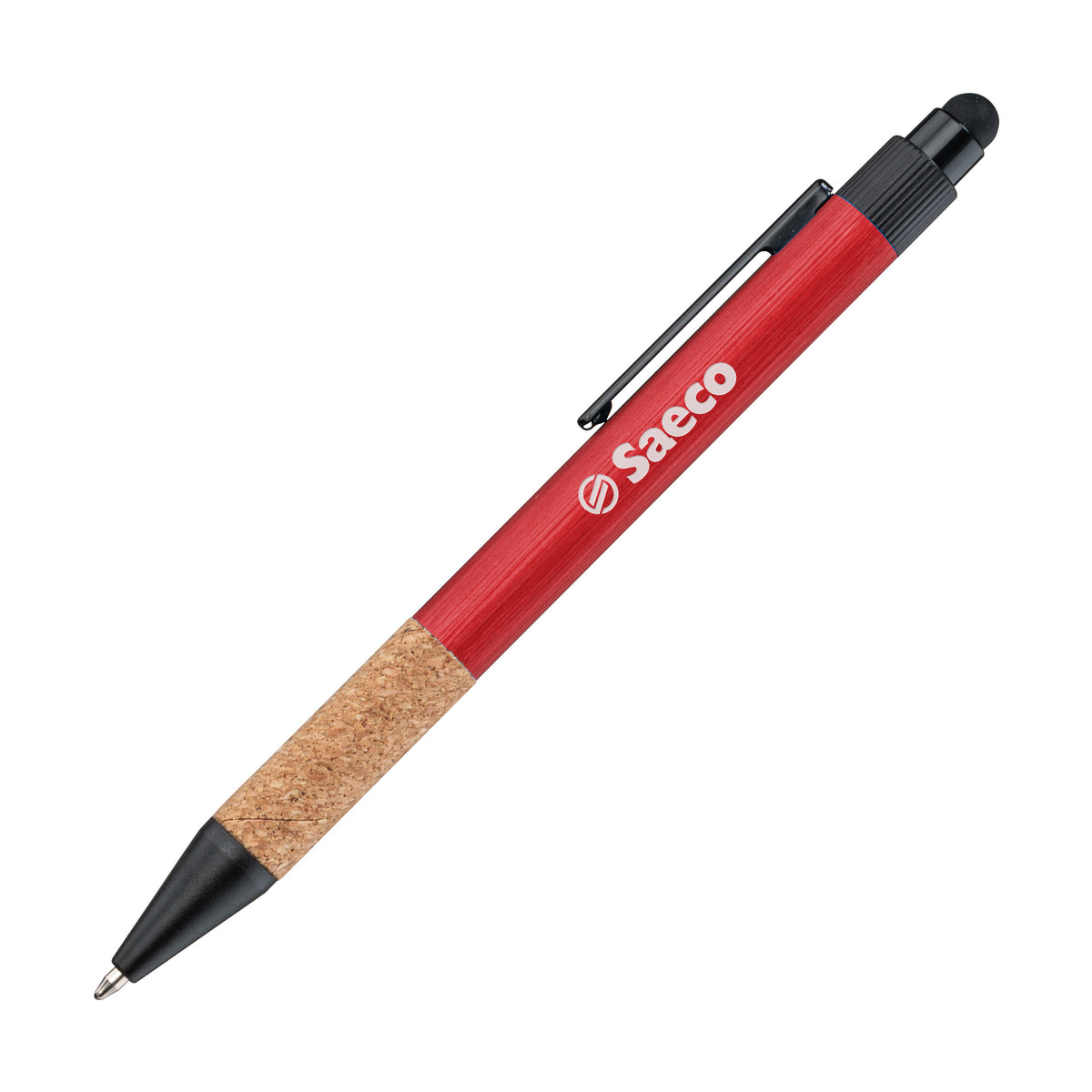 Custom Logo Manuel Recycled Aluminum Pen