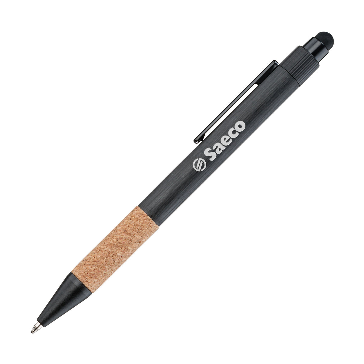 Custom Logo Manuel Recycled Aluminum Pen