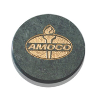 Custom Logo Marble Coaster - Green