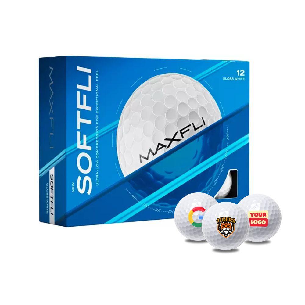 Custom Logo Maxfli Softfli Golf Balls - Canadian Pro Shop Online
