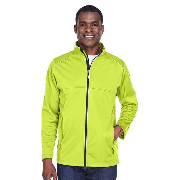 Custom Logo Men's Techno Lite Three-Layer Knit Tech-Shell