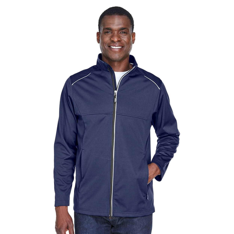 Custom Logo Men's Techno Lite Three-Layer Knit Tech-Shell