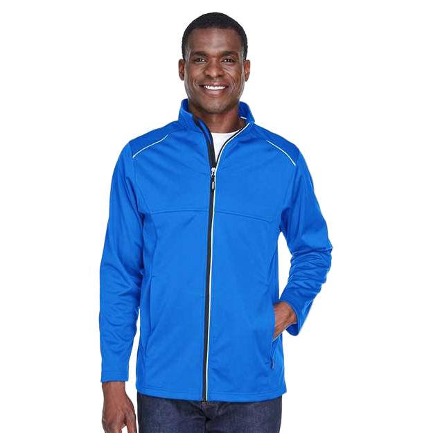 Custom Logo Men's Techno Lite Three-Layer Knit Tech-Shell