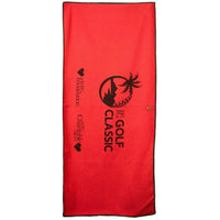 Custom Logo Microfiber Waffle Caddie Towel
