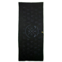Custom Logo Microfiber Waffle Caddie Towel