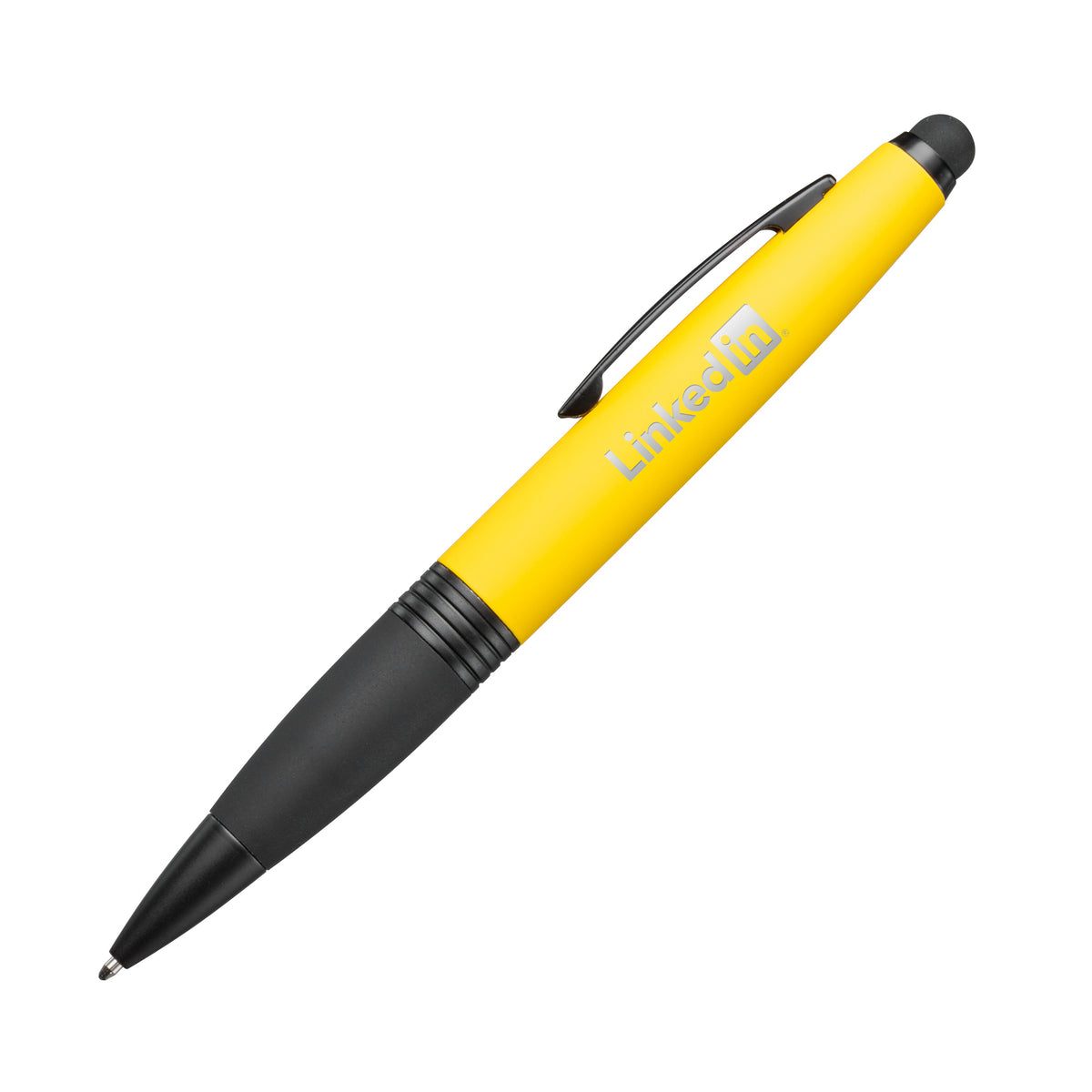 Custom Logo Munro Twist Metal Pen w/Stylus
