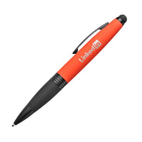 Custom Logo Munro Twist Metal Pen w/Stylus