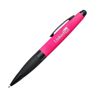 Custom Logo Munro Twist Metal Pen w/Stylus
