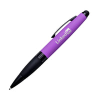 Custom Logo Munro Twist Metal Pen w/Stylus