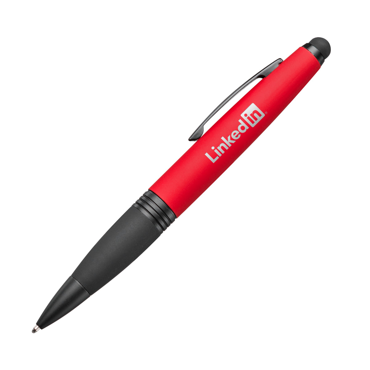 Custom Logo Munro Twist Metal Pen w/Stylus
