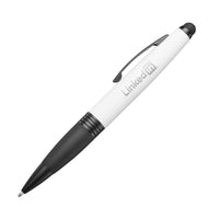 Custom Logo Munro Twist Metal Pen w/Stylus