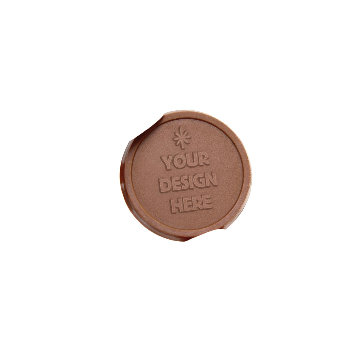Custom Logo NEW – 2″ Mini Sugar Cookie with Engraved Chocolate