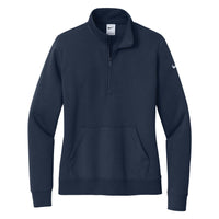 Custom Logo Nike Club Fleece Ladies' 1/2 Zip Pullover