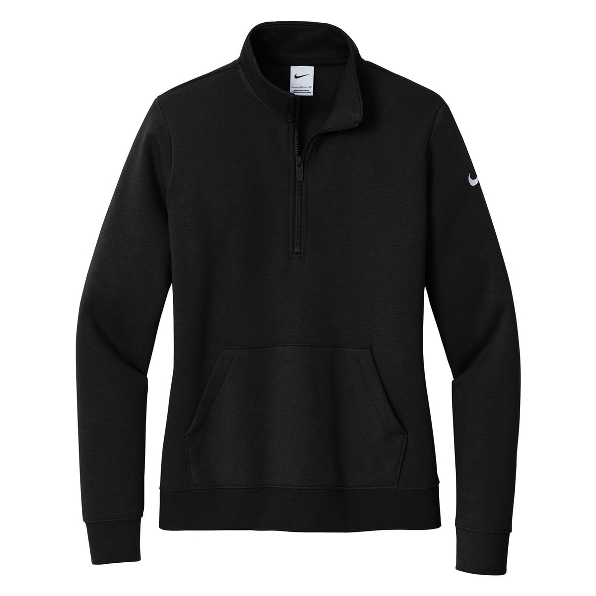 Custom Logo Nike Club Fleece Ladies' 1/2 Zip Pullover