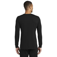 Custom Logo Nike Dri-FIT Cotton/Poly Long Sleeve Tee Shirt