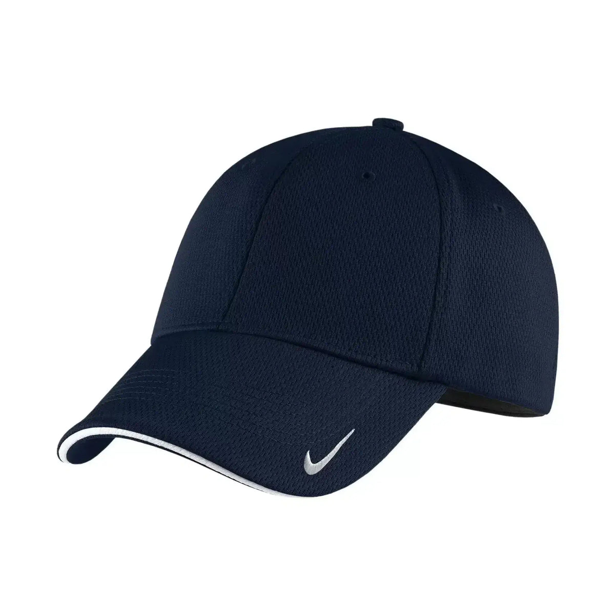 Custom Logo Nike Dri-Fit Mesh Swoosh Hat Fitted