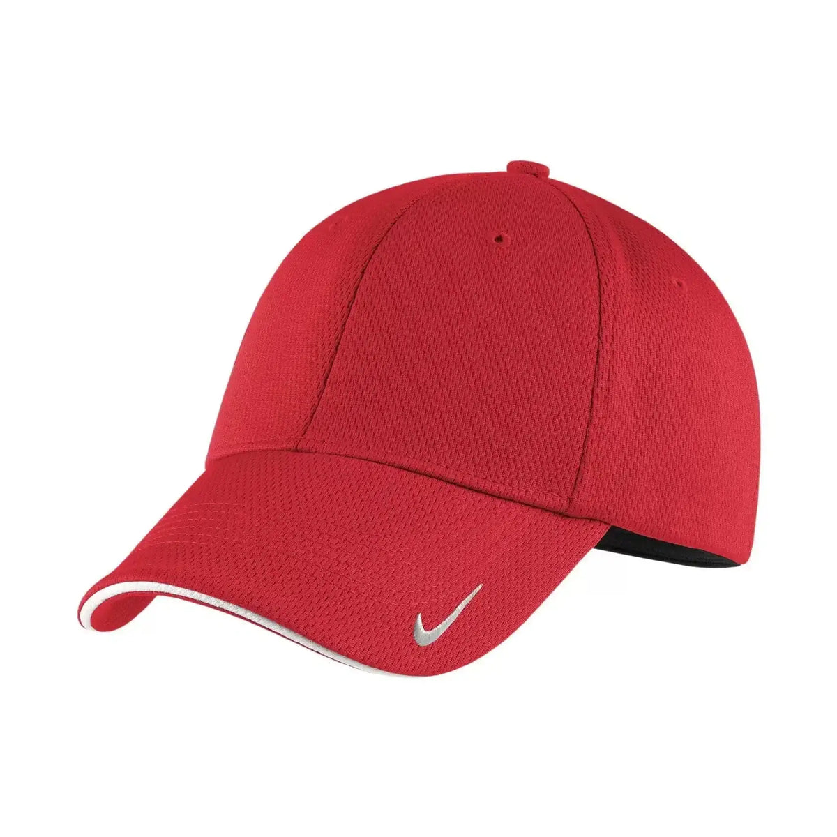 Custom Logo Nike Dri-Fit Mesh Swoosh Hat Fitted