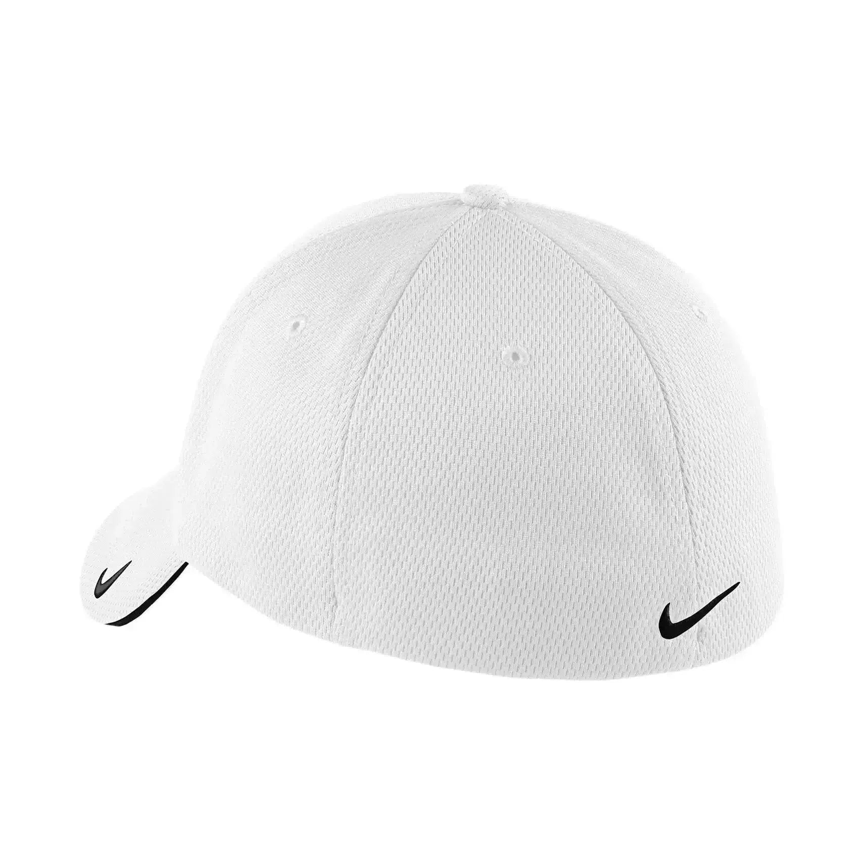 Custom Logo Nike Dri Fit Mesh Swoosh Hat Fitted Canada Canadian Pro Shop Online