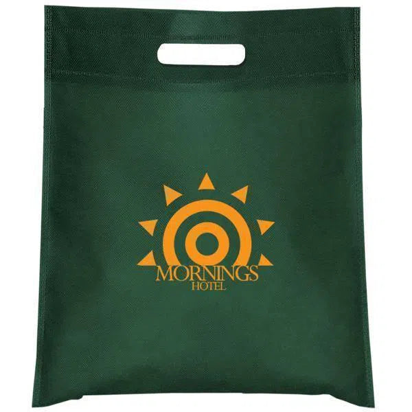 Custom Logo Non Woven Cut-Out Handle Tote