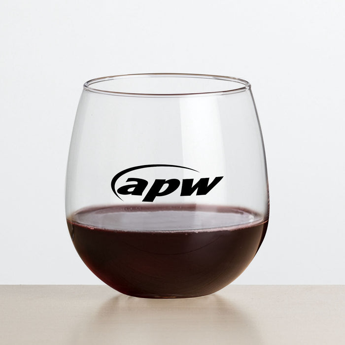 Custom Logo Ossington Stemless Wine - Imprinted