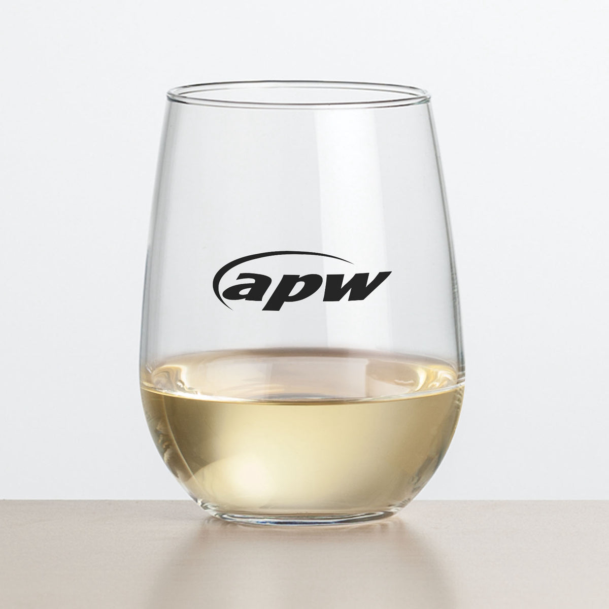 Custom Logo Ossington Stemless Wine - Imprinted