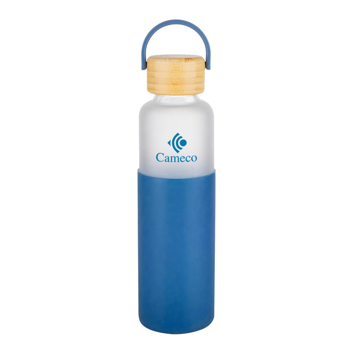 Custom Logo Pando Borosilicate Bottle & Silicon Sleeve - 20oz
