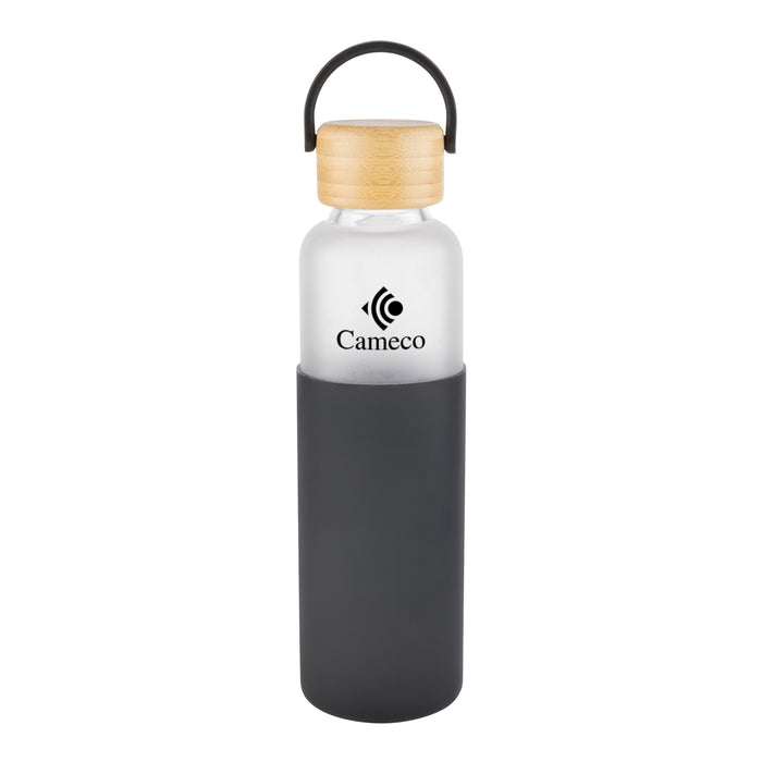 Custom Logo Pando Borosilicate Bottle & Silicon Sleeve - 20oz