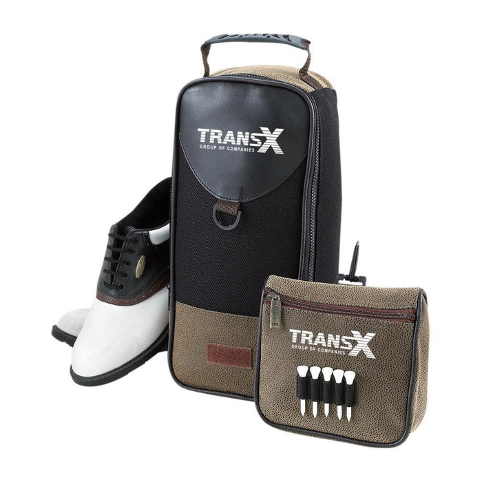 Custom Logo Par Shoe Bag with Accessories Pouch